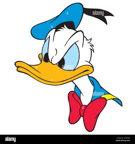 Donald Duck Vector illustration Stock Photo - Alamy