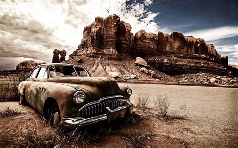 Old School Cars Wallpaper