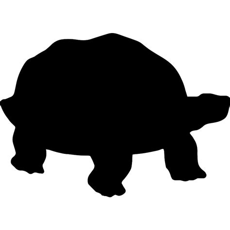 Turtle Silhouette Vector SVG Icon - SVG Repo