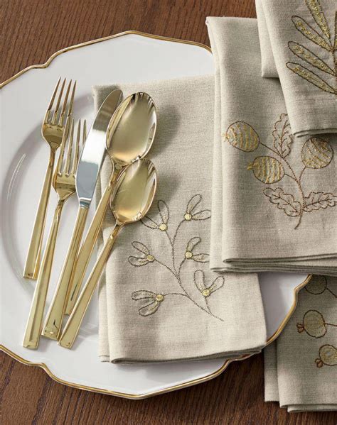 Ellenore Gold 5-Piece Flatware Place Setting | Crate and Barrel Philippines