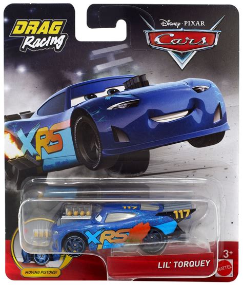 Disney Pixar Cars Cars 3 Drag Racing Lil Torquey 155 Diecast Car Mattel ...