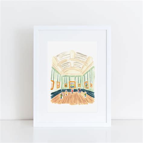 The Exhibit Art Print — Annie Montgomery Design