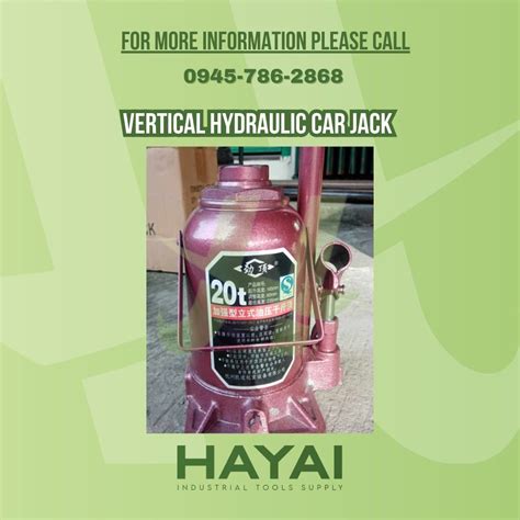 Vertical Hydraulic Car Jack, Commercial & Industrial, Industrial ...