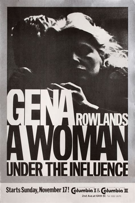 A Woman Under the Influence Original 1974 U.S. Half Subway Movie Poster ...