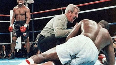 Mike Tyson didn't lose to Buster Douglas, he knocked him TF out ...