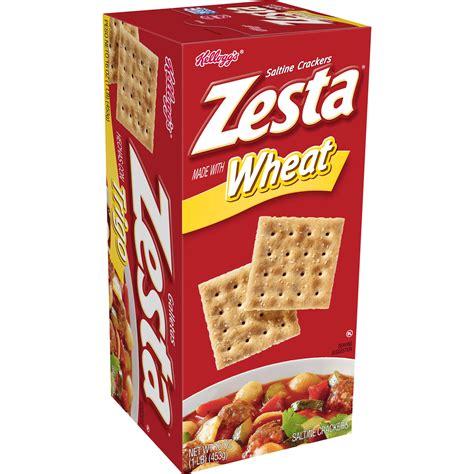 Kelloggs® Zesta® Wheat Saltine crackers - SmartLabel™