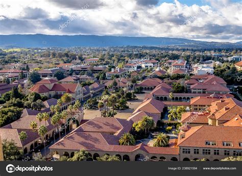 Aerial View Stanford University Campus Palo Alto California Usa — Stock ...