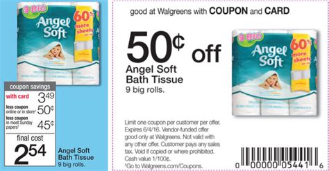 Printable Coupons Angel Soft Toilet Paper - Get What You Need For Free