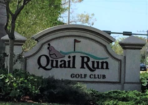 Quail Run Golf Club - Naples Golf Homes | Naples Golf Guy