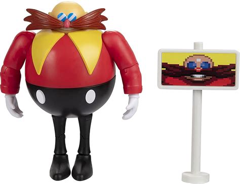 Buy Sonic The Hedgehog4-Inch Action Figure Classic Eggman with Goal ...