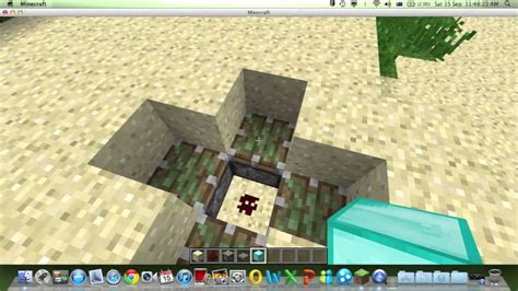 How to make a sticky piston trap in Minecraft - YouTube