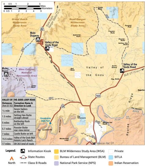 Valley Of The Gods Map