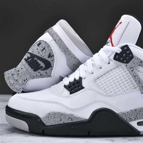 Your Best Look Yet at the Remastered Air Jordan 4 Retro in White ...