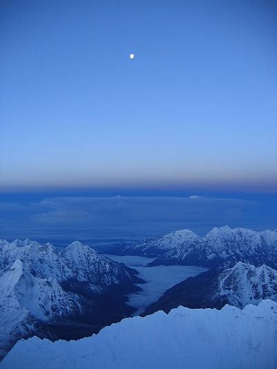 A view from Everest