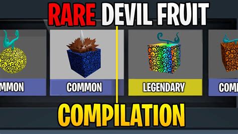 10+ Legendary Devil Fruits Compilation in Blox Fruits! - YouTube