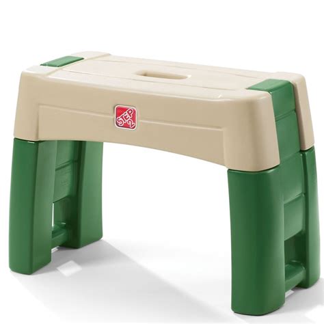 Step2 Pretend Play Kid Plastic Gardening Yard Work Stool Kneeler Seat ...