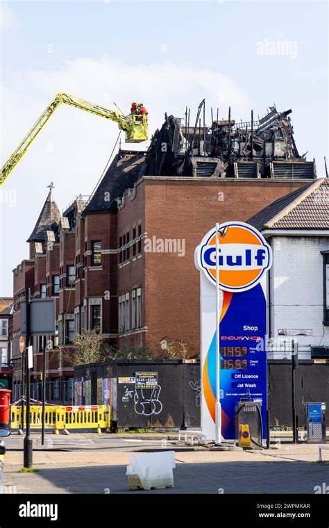 8 March 2024 - Forest Gate Police Station building on Romford Road ...