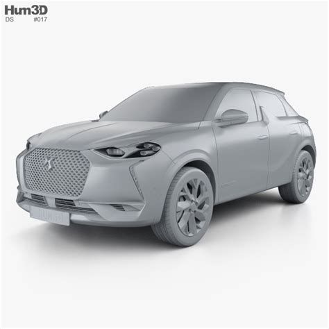 DS 3 Crossback E-Tense 2021 3D model - Vehicles on Hum3D