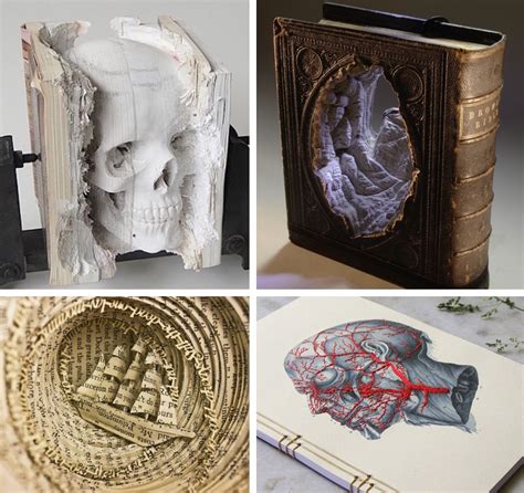 Art Made Out of Books Puts New Spin on Concept of Book Art