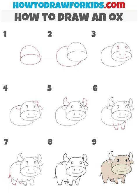 How To Draw Oxen - Buildingrelationship21