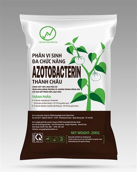 Phân bón vi sinh cố định đạm Azotobacterin