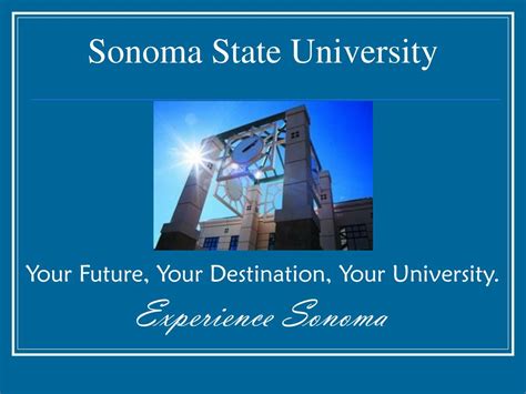 PPT - Sonoma State University PowerPoint Presentation, free download ...