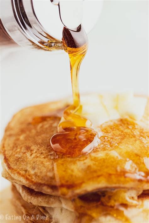 Homemade Pancake Syrup - how to make pancake syrup