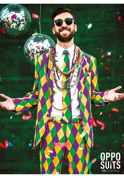 Men's OppoSuits Mardi Gras Costume Suit