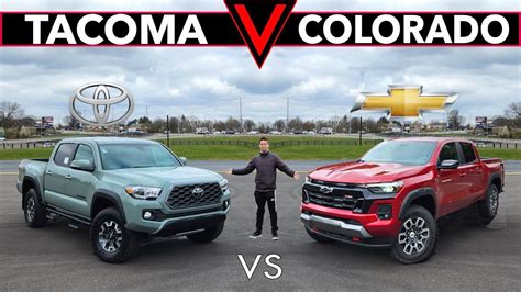 KING DETHRONED?? -- NEW 2023 Chevy Colorado vs. 2023 Toyota Tacoma ...