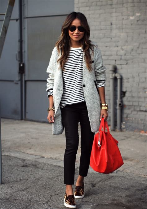 Casual-chic Winter Outfit Ideas with Slip-on Sneakers - fashionsy.com