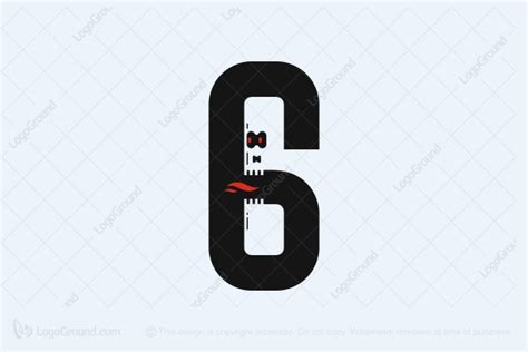 6 Skull Logo