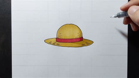 Luffy Straw Hat Drawing