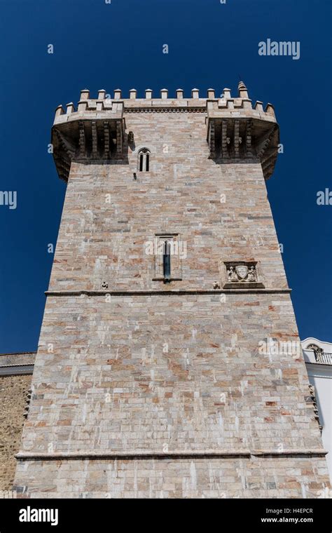 Castle, Estremoz, Portugal Stock Photo - Alamy