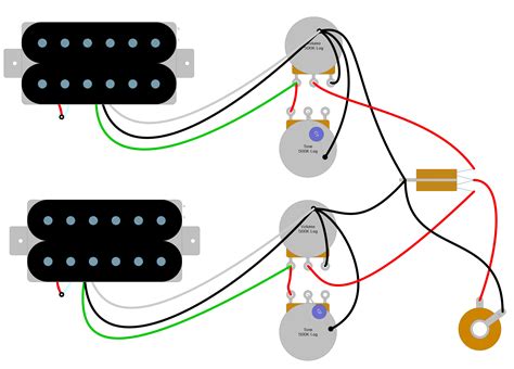 Electric Guitar Wiring Diagrams Humbucker