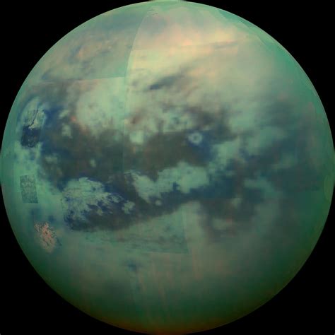 Cassini peers through the haze of Saturn’s moon Titan – Astronomy Now