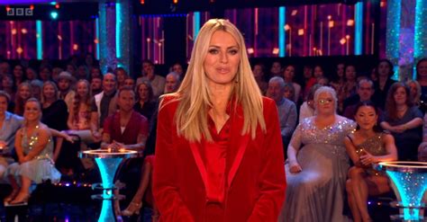 Strictly host Tess Daly distracts viewers with appearance