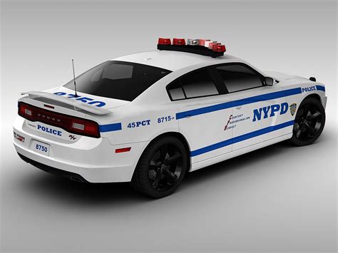 Dodge Charger NYPD Police Car 2013 | 3D model | Police cars, Dodge ...