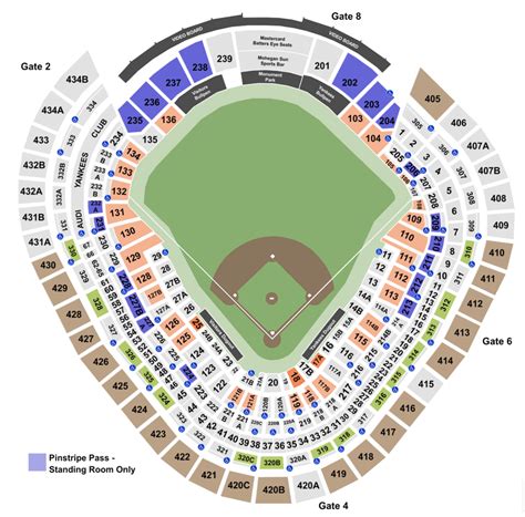 Mets Seating Chart Seat Numbers | Two Birds Home