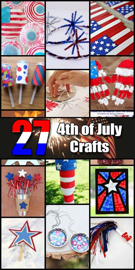 27 Patriotic Independence Day Crafts - Holiday Vault