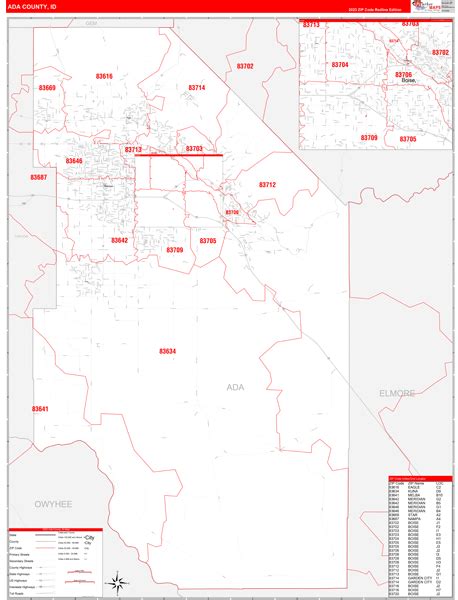 Maps of Ada County Idaho - marketmaps.com