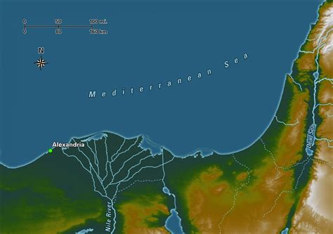 Alexandria Map - Bible Odyssey