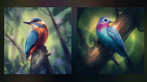 Digital Painting Timelapse - Two Birds - Procreate Drawing - YouTube