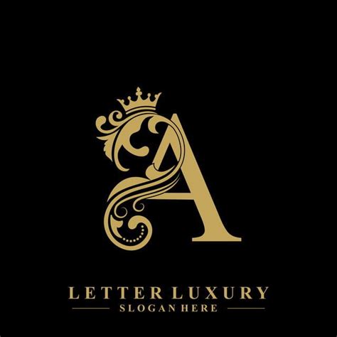 Ornaments Luxury Logo Vector PNG Images, Initial Letter A Luxury Beauty ...