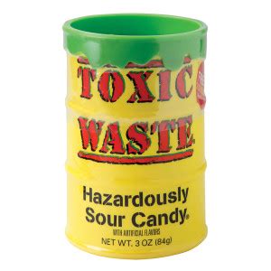 Toxic Waste Sour Candy Bank 3 Oz | Nassau Candy