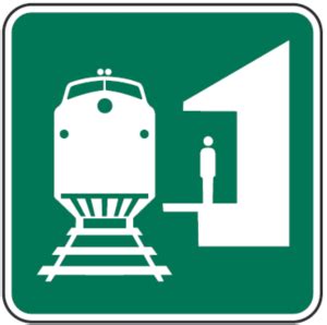 Buy Train Station Signs - USA Traffic Signs