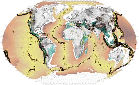 World Map Of Seismic Activity - Dennie Guglielma