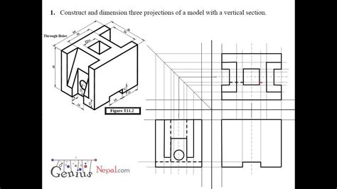 UPD Nd Bhatt Engineering Drawing Solutions Pdf