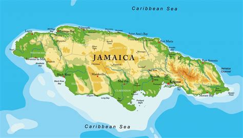 Jamaican Map