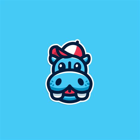 SOLD: Hippo Splash Logo Design – Logo Cowboy