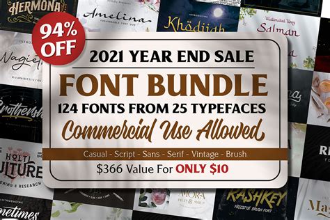 Font Bundle Bundle · Creative Fabrica